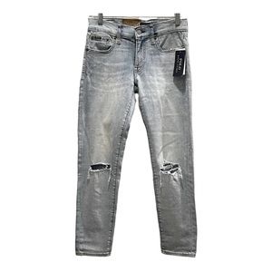 New Polo Ralph Lauren The Tompkins Skinny Crop Jeans Size 25